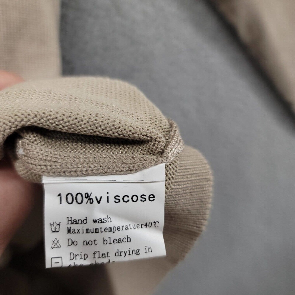 Coofandy sweater Mens Small Viscose beige‎ sweater 1/4 zip - Picture 12 of 16